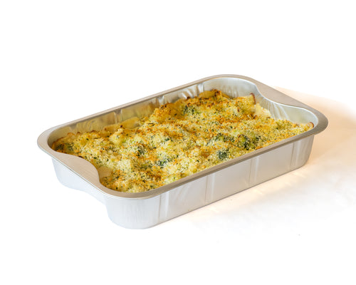 Broccoli & Cauliflower Cheese Bake