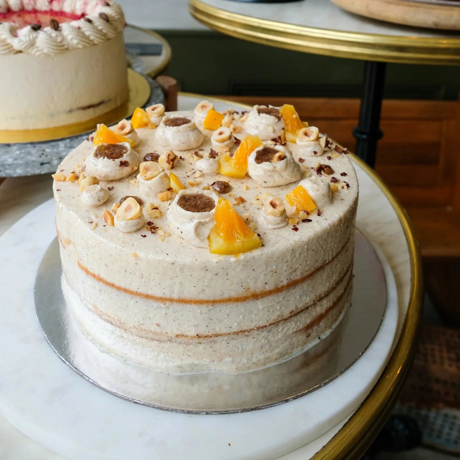 Hazelnut + Orange Cake
