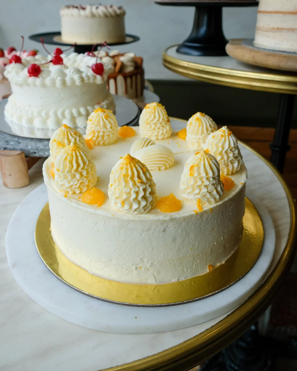 Lemon + Vanilla Cake